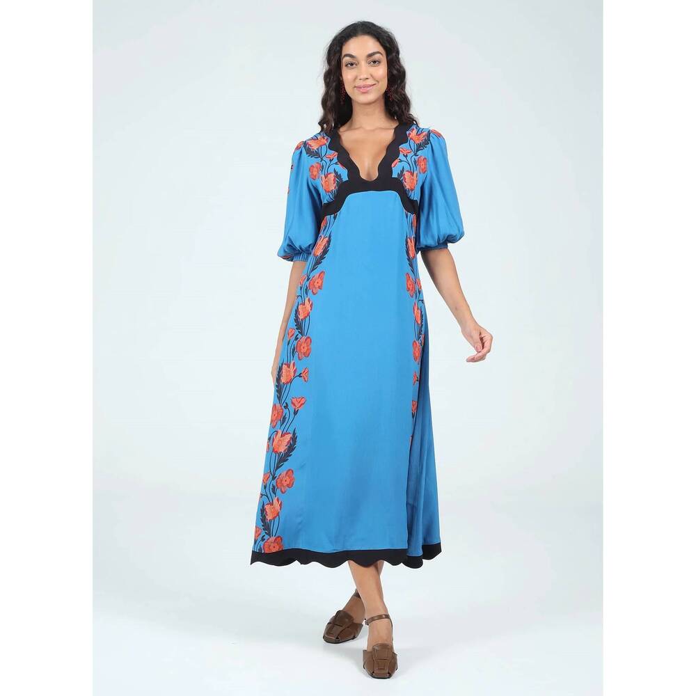 NEW AYLAYA berlin dress in blue